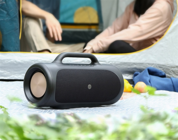 小米有品户外新装备 6单元肩扛式蓝牙音箱，声音与你同行